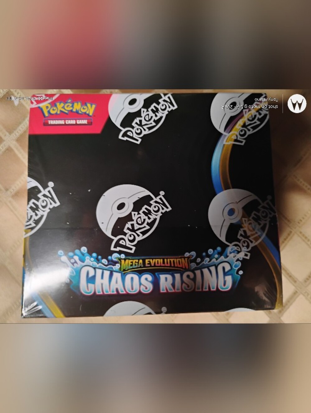 Pokemon Center Chaos Rising Booster Box SEALED BNIB - In Hand Ships Fast